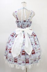 画像2: metamorphose / Disney Alice in Wonderlandジャンパースカートセット サイズ1(通常サイズ) サックス H-26-03-14-016-ME-OP-NS-ZH (2)