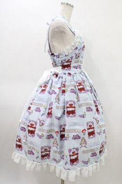 画像3: metamorphose / Disney Alice in Wonderlandジャンパースカートセット サイズ1(通常サイズ) サックス H-26-03-14-016-ME-OP-NS-ZH