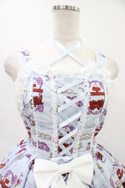 画像4: metamorphose / Disney Alice in Wonderlandジャンパースカートセット サイズ1(通常サイズ) サックス H-26-03-14-016-ME-OP-NS-ZH