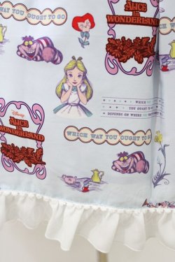 画像5: metamorphose / Disney Alice in Wonderlandジャンパースカートセット サイズ1(通常サイズ) サックス H-26-03-14-016-ME-OP-NS-ZH