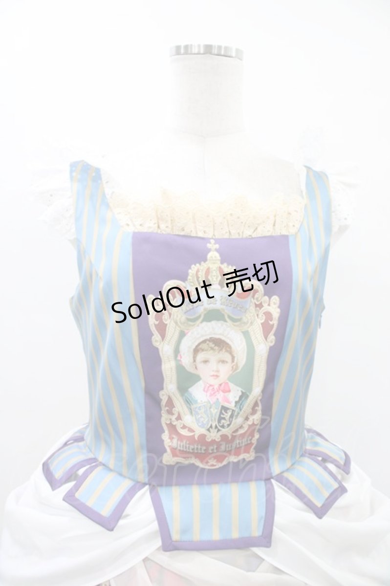 画像4: Juliette et Justine / Un manege robe（回転木馬のドレス） 1 ブルー H-26-03-14-020-CL-OP-NS-ZH (4)