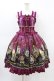 画像1: metamorphose / Clock Forest Night フリルジャンパースカート サイズ1 ダリアパープル(Dahlia Purple) H-26-03-14-021-ME-OP-NS-ZH (1)