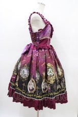 画像3: metamorphose / Clock Forest Night フリルジャンパースカート サイズ1 ダリアパープル(Dahlia Purple) H-26-03-14-021-ME-OP-NS-ZH (3)