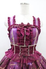 画像4: metamorphose / Clock Forest Night フリルジャンパースカート サイズ1 ダリアパープル(Dahlia Purple) H-26-03-14-021-ME-OP-NS-ZH (4)