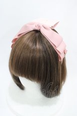 画像1: m petit by misako / AM*NIリボンカチューシャ  ピンク H-26-03-14-003-LO-AC-NS-ZH (1)