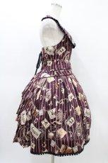 画像3: ALICE and the PIRATES / Teufel von Hameln柄ジャンパースカートII Free ロザリオ（ボルドー） H-26-03-14-022-PA-OP-NS-ZH (3)