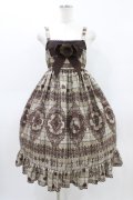 ALICE and the PIRATES / アリスのトランプタータン柄ジャンパースカートII Free ベージュ H-26-03-14-023-PA-OP-NS-ZH
