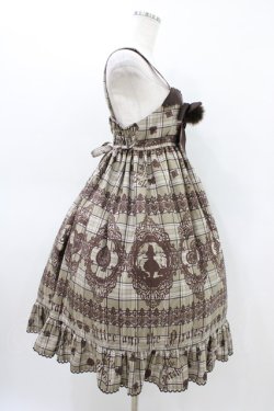 画像3: ALICE and the PIRATES / アリスのトランプタータン柄ジャンパースカートII Free ベージュ H-26-03-14-023-PA-OP-NS-ZH