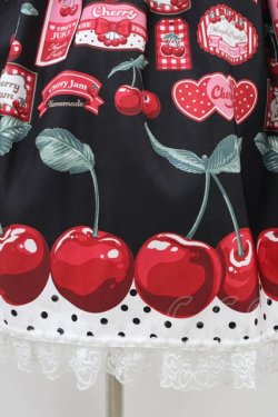 画像5: Angelic Pretty / Cherry Jam Labelジャンパースカート Free ブラック H-26-03-14-024-AP-OP-NS-ZH