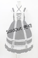 BABY,THE STARS SHINE BRIGHT / ベビードールジャンパースカート Free ブラック H-26-03-14-025-BA-OP-NS-ZH