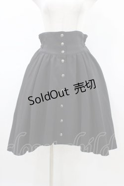 画像1: MIHO MATSUDA / スカート・リデル M ブラック H-26-03-15-030-GO-SK-KB-ZH