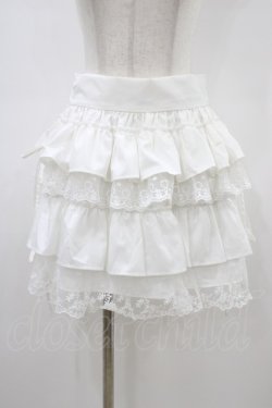 画像1: Whinny / サイコープリプリスカート  ホワイト H-26-03-15-033-PU-SK-KB-ZH