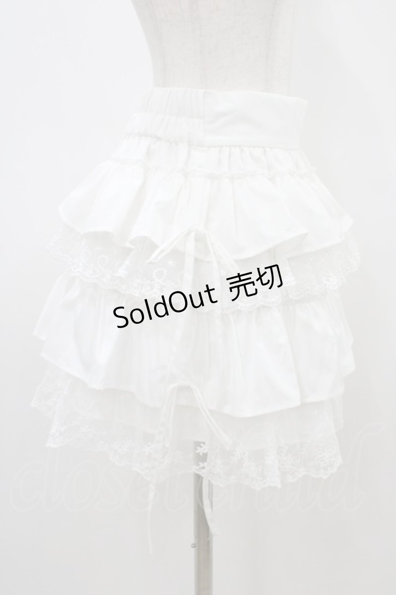 画像3: Whinny / サイコープリプリスカート  ホワイト H-26-03-15-033-PU-SK-KB-ZH (3)