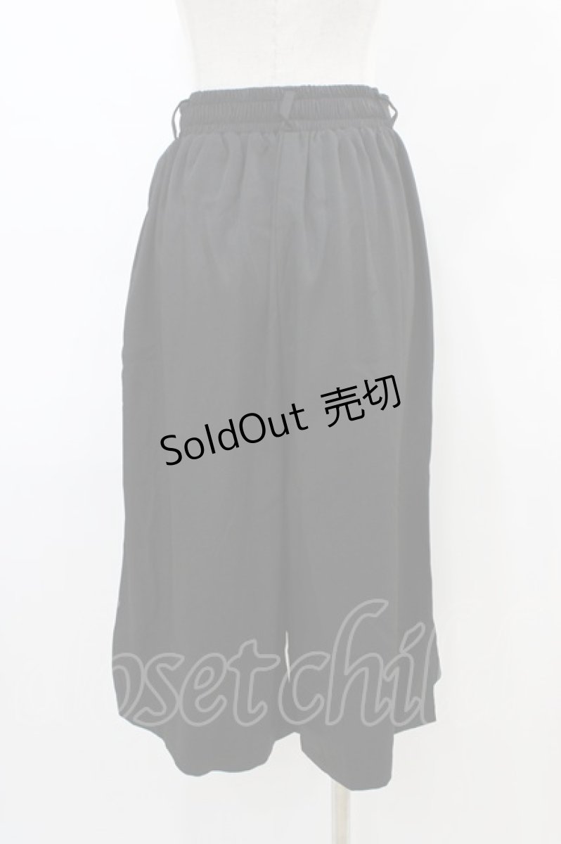 画像2: NieR Clothing / 2WAY SIDE ZIP PANTS  黒×シエル H-26-03-15-005-PU-PA-KB-ZH (2)