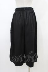 画像2: NieR Clothing / 2WAY SIDE ZIP PANTS  黒×シエル H-26-03-15-005-PU-PA-KB-ZH (2)