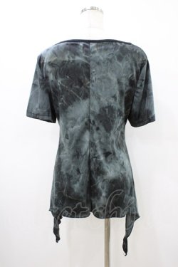 画像2: ACDC RAG / サイドロングTシャツ  グレー×ブラック H-26-03-15-043-PU-TO-KB-ZH