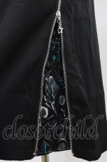 画像4: NieR Clothing / 2WAY SIDE ZIP PANTS  黒×シエル H-26-03-15-005-PU-PA-KB-ZH (4)