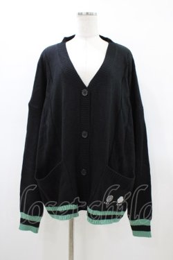 画像1: NieR Clothing / ニットカーディガン  シエルカラー H-26-03-15-047-PU-TO-KB-ZH