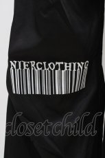 画像3: NieR Clothing / ロゴ刺繍パンツ  黒 H-26-03-15-006-PU-PA-KB-ZH (3)