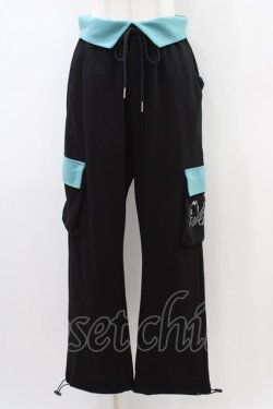 画像1: NieR Clothing / シエル刺繍パンツ  シエルカラー H-26-03-15-007-PU-PA-KB-ZH