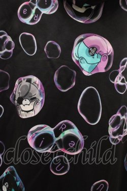 画像3: NieR Clothing / 防寒プリントプルパーカー  黒 H-26-03-15-058-PU-TO-KB-ZH