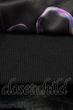 画像4: NieR Clothing / 防寒プリントプルパーカー  黒 H-26-03-15-058-PU-TO-KB-ZH