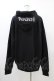 画像2: anonenone / プリントフードZIPパーカー  ブラック H-26-03-15-060-PU-TO-KB-ZH (2)