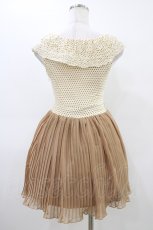 画像2: LIZ LISA / ドット切替ワンピース Free オフ/ブラウン H-26-03-15-1032-LO-OP-NS-ZH (2)