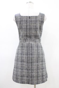 画像2: LODISPOTTO / チェックワンピース S ブラック H-26-03-15-1033-LO-OP-NS-ZH