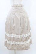 an another angelus / トーションレースライン使いスカート Free L/BEIGE H-26-03-15-1034-CA-SK-NS-ZH