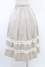 画像2: an another angelus / トーションレースライン使いスカート Free L/BEIGE H-26-03-15-1034-CA-SK-NS-ZH (2)