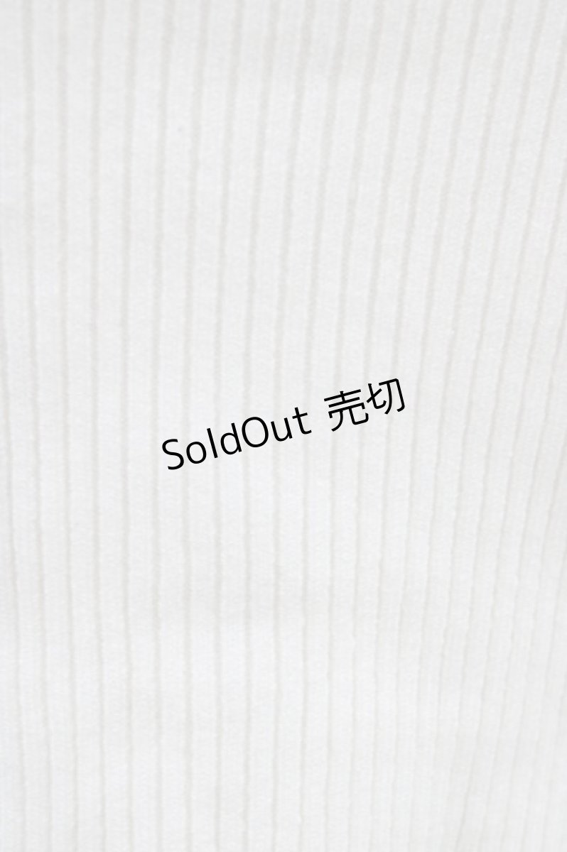 画像3: Ank Rouge / ウエストクロスリブトップス M オフ H-26-03-15-1038-CA-TO-NS-ZH (3)