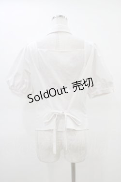 画像2: CATCOCOON（海外ロリータブランド） / 襟付きブラウス L アイボリー H-26-03-15-1040-PU-BL-NS-ZH