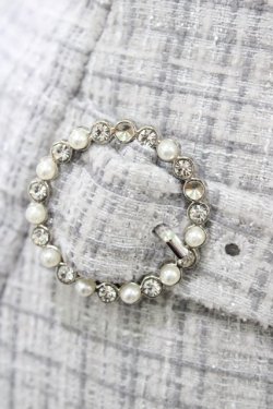 画像3: evelyn / ツイードスカパン Free オフ/グレー H-26-03-15-1005-LO-SK-NS-ZH