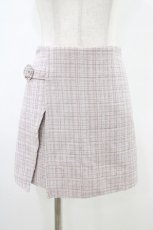 画像1: evelyn / ツイードスカパン Free ピンク H-26-03-15-1006-LO-SK-NS-ZH (1)