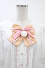 画像3: Amavel / バイカラーメローフリルブラウス Free オフ H-26-03-15-1044-CA-BL-NS-ZH (3)