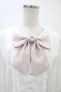 画像3: Ank Rouge / ビジューリボンセーラーカラーブラウス M オフ/ピンク H-26-03-15-1045-CA-BL-NS-ZH