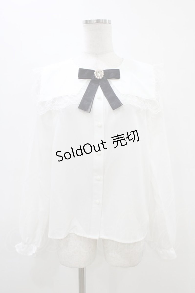 画像1: MA*RS / セーラーブラウス Free オフ H-26-03-15-1046-EL-BL-NS-ZH (1)