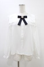 画像1: MA*RS / セーラーブラウス Free オフ H-26-03-15-1046-EL-BL-NS-ZH (1)