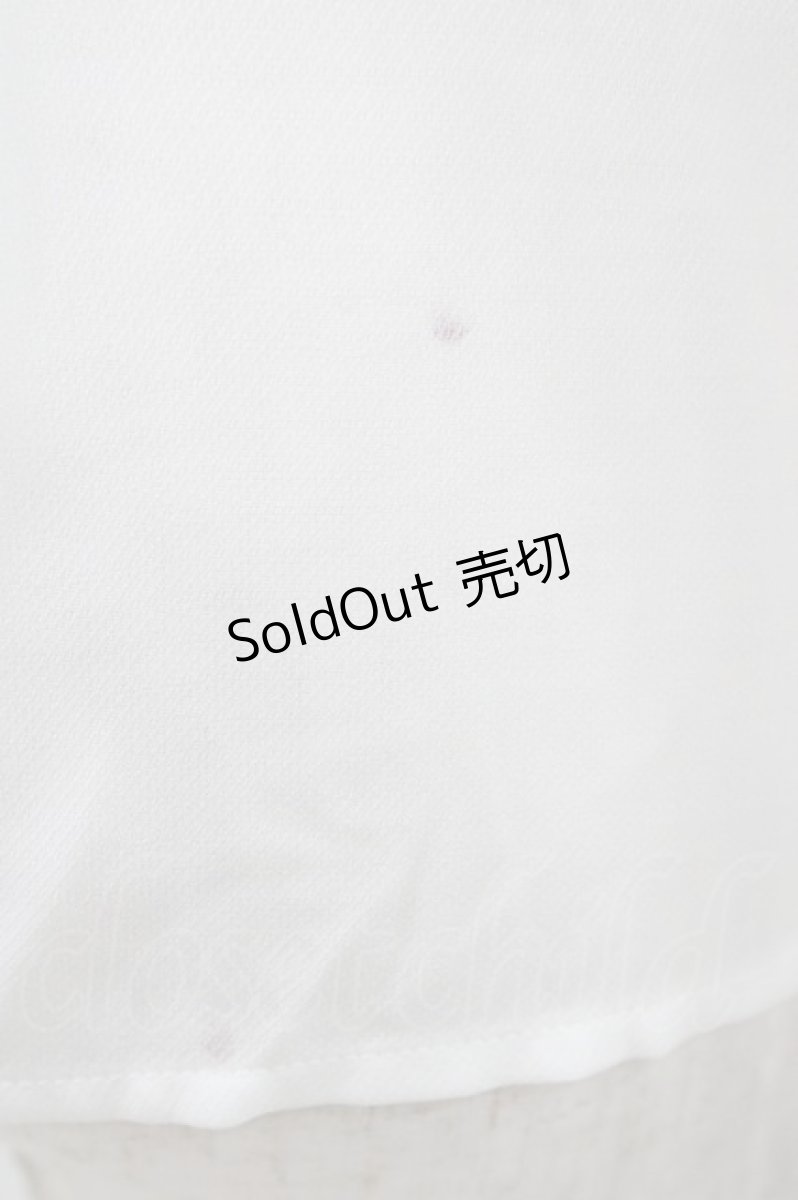 画像4: Secret Honey / ネクタイ付き配色ラインブラウス Free オフ H-26-03-15-1047-CA-BL-NS-ZH (4)