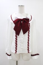 画像1: LIZ LISA / European Time Trip刺繍ブラウス Free オフ H-26-03-15-1048-LO-BL-NS-ZH (1)