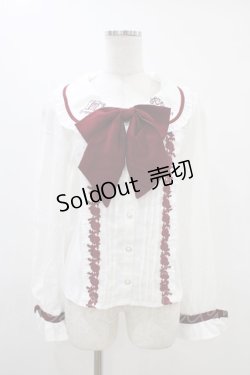 画像1: LIZ LISA / European Time Trip刺繍ブラウス Free オフ H-26-03-15-1048-LO-BL-NS-ZH