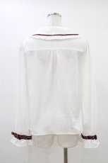 画像2: LIZ LISA / European Time Trip刺繍ブラウス Free オフ H-26-03-15-1048-LO-BL-NS-ZH (2)