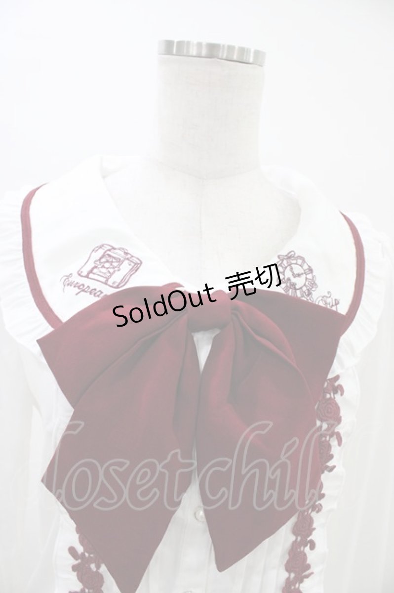 画像3: LIZ LISA / European Time Trip刺繍ブラウス Free オフ H-26-03-15-1048-LO-BL-NS-ZH (3)