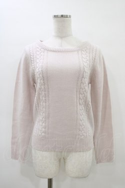 画像1: LODISPOTTO / ニットトップス M ピンク H-26-03-15-1056-LO-TO-NS-ZH