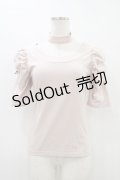 Ank Rouge / チョーカーネックトップス M ピンク H-26-03-15-1057-CA-TO-NS-ZH