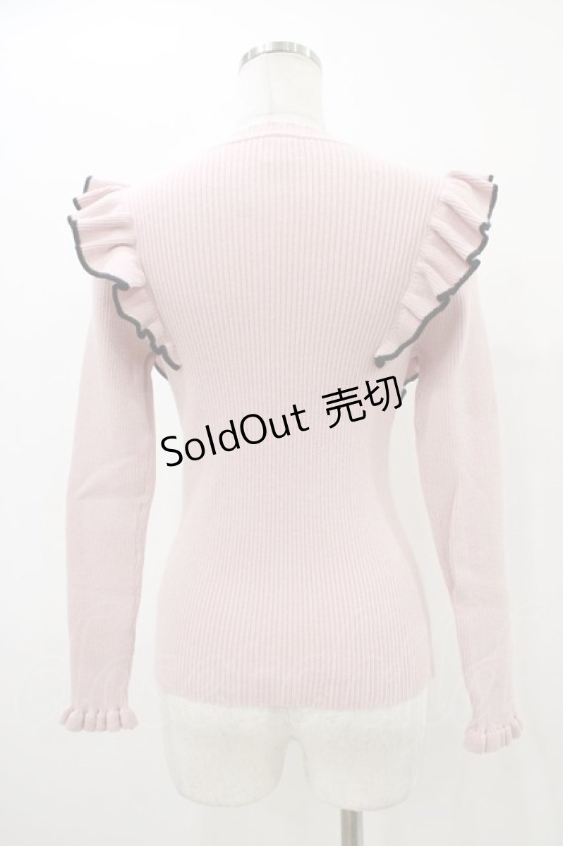 画像2: Secret Honey / ポンポンリボンニット Free ピンク H-26-03-15-1058-CA-TO-NS-ZH (2)