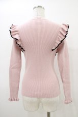 画像2: Secret Honey / ポンポンリボンニット Free ピンク H-26-03-15-1058-CA-TO-NS-ZH (2)