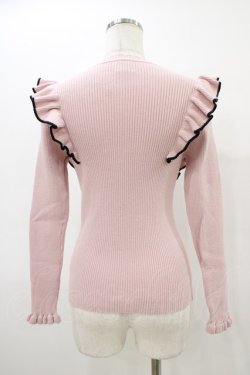 画像2: Secret Honey / ポンポンリボンニット Free ピンク H-26-03-15-1058-CA-TO-NS-ZH