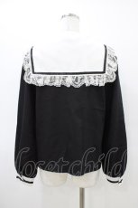 画像2: MA*RS / セーラーブラウス Free ブラック H-26-03-15-1061-EL-BL-NS-ZH (2)